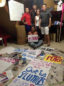 Marcha de las Putas Ecuador - Marcha de las Putas Guayaquil 2016 - Asociación Silueta X - Slutwalk Guayaquil Ecuador no más machismo (4)