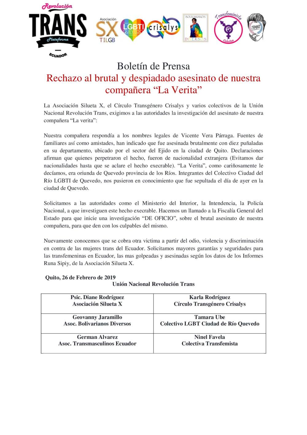 boletin de prensa rechazo brutal y despiadado asesinato de nuestra compañera la verita.jpg
