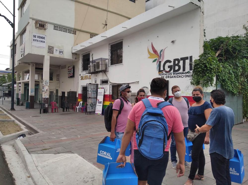 Inauguración del Primer Comedor Comunitario Trans en Guayaquil - Ecuador iniciativa de la Asociación Silueta X (7)